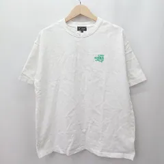 ◇ ⊃ PAGEBOYLIM ページボーイリム 文字入り 半袖 クルーネック半袖Ｔシャツ サイズＭ ホワイト系 レディース メンズ E  【1507280008249】