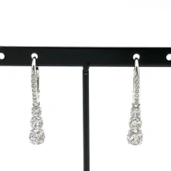 スワロフスキー SWAROVSKI ATTRACT TRILOGY ROUND ピアス 5416155【中古】