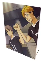 【中古】アクリルスタンド・アクリルパネル 宮侑＆宮治 アクリルボード 「一番くじ ハイキュー!! ～10th anniversary!～」 C賞