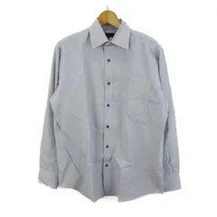 コムサ・デ・モード メン 長袖シャツ 格子柄 トップス メンズ 3サイズ グレー系 COMME CA DU MODE MEN 【中古】