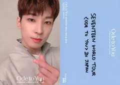 【中古】コレクションカード(男性) 040：SEVENTEEN/WONWOO(ウォヌ)/ノーマルカード/「SEVENTEEN WORLD TOUR ＜ODE TO YOU＞ IN JAPAN」トレーディングカード