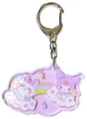 【中古】雑貨 モモンガとクロミ 「ちいかわ なんか小さくてかわいいやつ×サンリオキャラクターズ シークレットアクリルキーホルダー」
