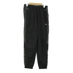 プーマ ロングパンツ ジョガーパンツ スポーツウエア ボトムス 黒 メンズ Mサイズ ブラック PUMA 【中古】