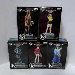 BANPRESTO（バンプレスト） 一番くじDX ルパン三世 2nd.Session K賞 デスクトップフィギュア ルパン三世 次元大介 石川五エ門 峰不二子 銭形警部 全5種