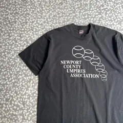 FRUIT BEST / usa製 ASSOCIATION graphic T-shirt size XL【アメリカ審判協会、フルーツボディ】90年代アメリカ製シングルステッチTシャツ　野球ボール　スポーツ