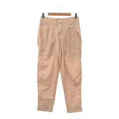 ISABEL　ETOILE　20-030-450-0015-1-0　パンツ　38　COTTON　2TUCK　WIDE　TAPERED　PANTS　PINK