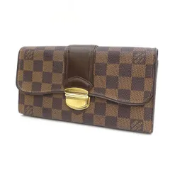 LOUIS VUITTON ダミエ 二つ折り財布 保存袋付き　N61747 LOUIS VUITTON / ルイヴィトン ◇ダミエ ポルトフォイユ