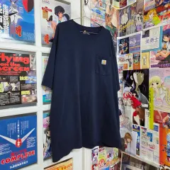 Carhartt(カーハート) オーバーサイズ ネイビー ポケット 半袖