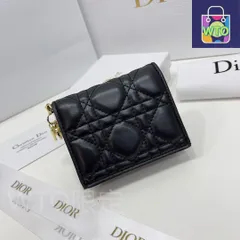 【今日特価】Dior ディオール ミニレディーディオールウォレット 羊皮革にトグルステッチクラシックデザイン-WTO輸入2