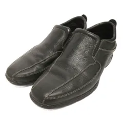 コールハーン COLE HAAN NIKE AIR ビジネスシューズ 革靴 スリッポン レザー ステッチ 8.5 黒 ブラック