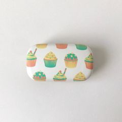 【訳あり品】GIORGIO FEDON アクセサリーケース MIGNON カップケーキ柄【送料無料】