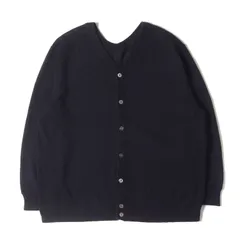 zucca ズッカ カーディガン サイズ:M ハイゲージ コットン ニット Vネック カーディガン (ZU26-KO421) ネイビー 紺 トップス セーター【メンズ】のサムネイル