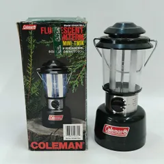 [ジャンク] コールマン 蛍光灯ランタン 電池式 5344A700J Coleman アウトドア キャンプ