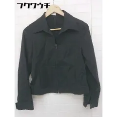 ◇ ◎ COMME CA ISM コムサイズム 長袖 ジップアップ ジャケット サイズM ブラック レディース  【中古】 【1107010010087】