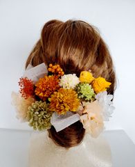 結婚式　成人式　前撮り　髪飾り　ヘッドドレス　ヘアピン