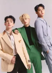 【中古】ポストカード ジョンハン＆ホシ＆ミンギュ(SEVENTEEN) B5ポストカード 「GINGER 2021年11月号」 UNIVERSAL MUSIC STORE購入特典