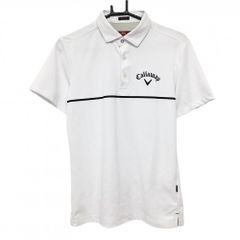 Callaway ゴルフ ポロシャツ ホワイト Mサイズ - メルカリ