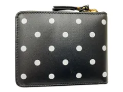 美品✨ コムデギャルソン 折り財布 水玉 ドット レザー ブラック 付属箱あり 2025年最新】コムデギャルソン 財布 水玉の人気アイテム - メルカリ