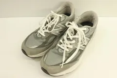 【中古】 NEW BALANCE メンズスニーカー 27.5cm M990Gl6 NEW BALANCE 27.5cm ライトグレー 無地