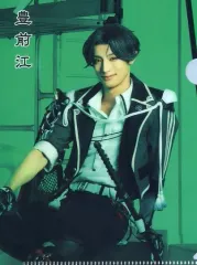 【中古】クリアファイル 立花裕大(豊前江) A6クリアファイル 「ミュージカル『刀剣乱舞』 江 おん すていじ ～新編 里見八犬伝～」 刀剣乱舞2.5茶屋 テイクアウトメニュー注文特典