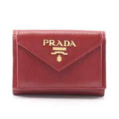 美品　プラダ 三つ折り財布 ヴィッテロムーヴ レザー ベージュ フラップ型 楽天市場】prada 三つ折り 財布 vitello moveの通販