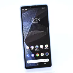 【美品＊電池良好】SIMフリー au Xperia 10 III SOG04 ブルー