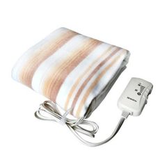 【送料無料】MORITA 洗える電気敷毛布 140×80cm 室温センサー付 ダニ退治 頭寒足熱配線で足元あったか TMB-S14KS ブラウン