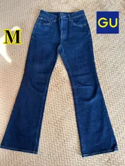 GU ジーユー　ミドルライズフレアジーンズ　M 商品番号　321-342754