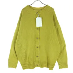 未使用 Classical Elf クラシカルエルフ 長袖 ニットカーディガン M イエロー レディース 古着