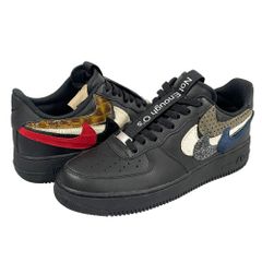 NIKE ナイキ 315122-001 AIR FORCE 1 07 Misplaced Checks John Geiger エアフォース カスタム シューズ サイズUS9=27cm 正規品 / 50686