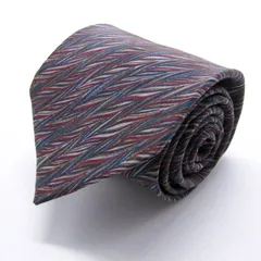 ピエールカルダン ブランド ネクタイ ストライプ柄 シルク 日本製 PO  メンズ ネイビー Pierre Cardin 【中古】