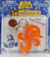 【中古】キーホルダー・マスコット(キャラクター) ナミ(キーホルダー) アクセサリーアソート 「一番くじ ワンピース GIRLS COLLECTION vol.2 ～The Strong Girls～」 I賞