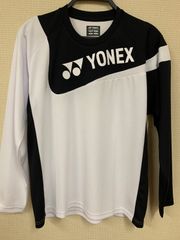 YONEX  ユニ長袖シャツ ホワイト 新品未使用 SS.S