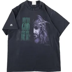 古着 90年代 UNKNOWN JESUS CHRIST イエスキリスト WHAT HAS GOD EVER 