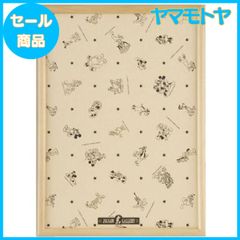 【特売】テンヨー(Tenyo) 【日本製】 木製 パズルフレーム ディズニー専用 パネル 500ピース用 ナチュラル (35x49cm) かんたんセットストッパー機能 ミッキーエンブレムプレート 掛け紐 付属