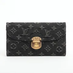 LOUIS　VUITTON/ルイ ヴィトン　モノグラム デニム ポルトフォイユ アメリア　M95512　長財布　【中古】