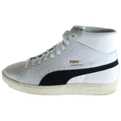 PUMA (プーマ) UNIVERSAL OG ユニバーサルOG ハイカットスニーカー ホワイト/ブラック US9/27cm 381201-01