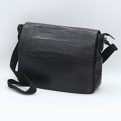 美品✨JRA認定 ZAO クロコダイル メッセンジャー ショルダーバッグ 大容量 美品✨JRA認定 ZAO クロコダイル メッセンジャー ショルダーバッグ 大