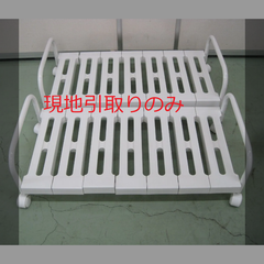 移動台車（２個）（R7-13ｇ 配送不可、現地引取のみ、リユース品）