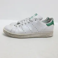 Q■【 24cm 】アディダス/ADIDAS スタンスミス フェイクレザースニーカー■白/緑LADIES向き/23【中古】