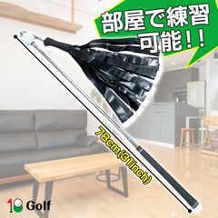 スイング練習 ゴルフ スイング Eighteen Golf スティック リボン エイドポータブル 練習屋内屋外 初心者 エクササイズ サウンド バランス リズム