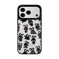 新品ウサギデザイン CASETiFY  iPhone17Pro Max iPhone16/16pro/16pro max/15/15pro/15pro max/14/14pro/13/12 MagSafe対応ケース