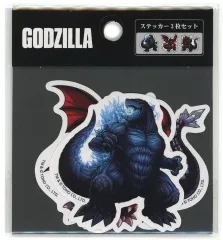 【中古】シール・ステッカー デストロイアほか ステッカーセット(3枚入り) BF 「ゴジラシリーズ」