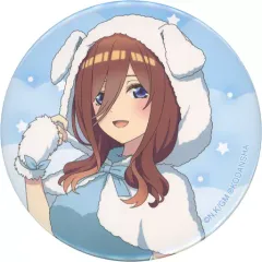 【中古】バッジ・ピンズ 中野三玖/バストアップ 缶バッジ 「映画 五等分の花嫁 描き下ろしイラスト 動物もこもこ着ぐるみver. 当たり付き一撃缶バッジコレクション」