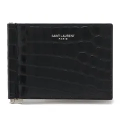 ☆超美品☆サンローラン・パリ カードケース クロコ型押しレザー