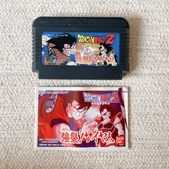 【動作未確認】FC ドラゴンボールZ 強襲！サイヤ人 カセット・説明書付き ファミコン ジャンク品