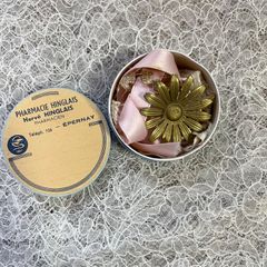 アンティークコレクションボックス　水色　フランスアンティーク