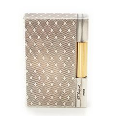 デュポン ギャッツビー ダイヤチェック ガスライター 喫煙具 ライター シルバー【中古】のサムネイル