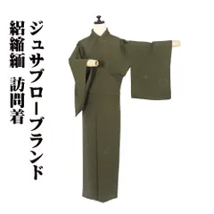 正絹・ジュサブロー・夏用絽縮緬地小紋着物 正絹・ジュサブロー・夏用絽