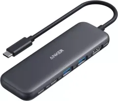 【中古】PCハード Anker332 USB-C ハブ (5-in-1) (ブラック) [A8355011]